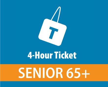 4-Hour Ticket - Senior (65+)